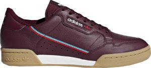 adidas Continental 80 Maroon Maroon/Scarlet/Hi-Res Aqua (B41677)