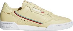 adidas Continental 80 Mist Sun Mist Sun/Hi-Res Aqua/Scarlet (AQ1054)