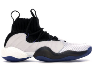 adidas  Crazy BYW X Black White Purple Core Black/Cloud White/Real Purple (B42244)