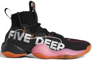 adidas  Crazy BYW X Wall Way Core Black/Cloud White/Orange (EE9059)