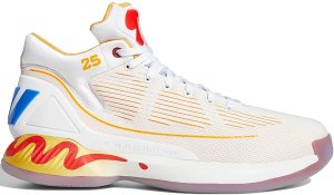 adidas  D Rose 10 McDonalds Cloud White/Bold Gold/Red (FW7592)
