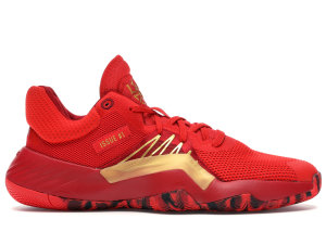 adidas  D.O.N. Issue #1 Iron Spider Scarlet/Gold Metallic/Core Black (EG0490)