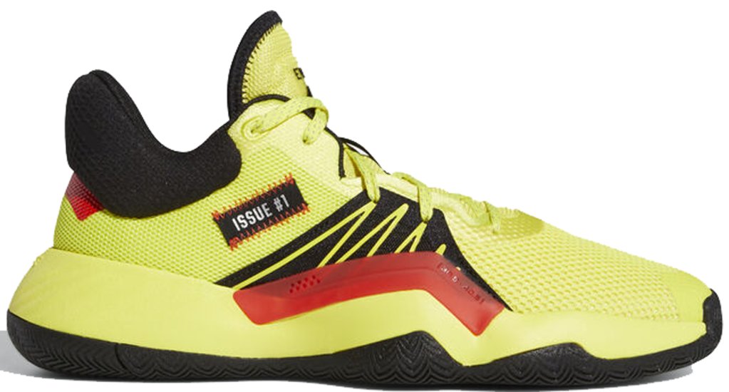 adidas D.O.N. Issue #1 Shock Yellow Shock Yellow/Core Black/Active Red (EG5667)