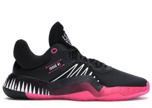 adidas  D.O.N. Issue #1 Symbiote Spider Man Core Black/Cloud White/Pink (EF2401/EF8758)