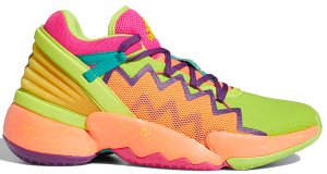 adidas D.O.N. Issue 2 Multi-Color Shock Pink/Semi Solar Slime/Glory Purple (FX4488)