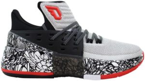 adidas Dame 3 White White/Core Black Easy Blush (BB8272)