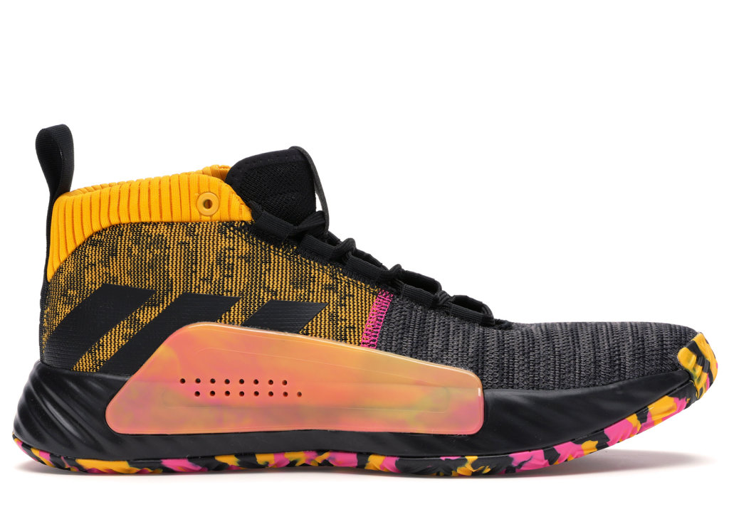 adidas Dame 5 Core Black Shock Pink Core Black/Core Black/Shock Pink (EF9367)
