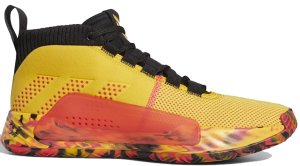 adidas  Dame 5 Storytelling Bold Gold/Shock Red/Core Black (BB9315)
