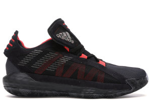 adidas  Dame 6 Black Red Core Black/Core Black/Shock Red (EF9866)