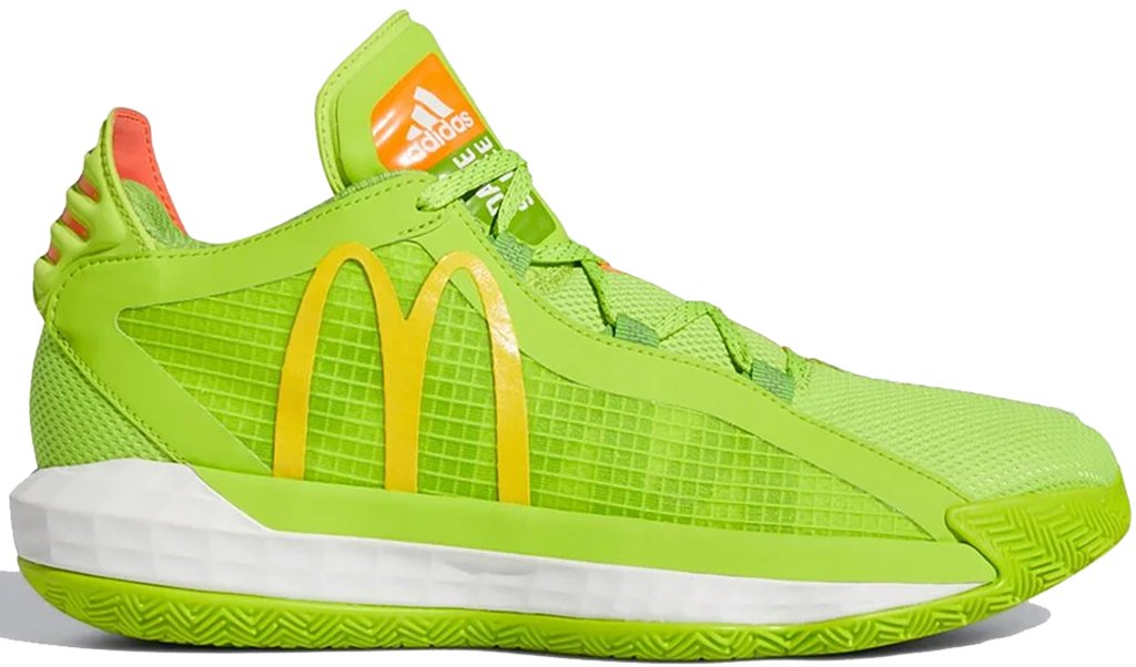 adidas Dame 6 McDonalds Dame Sauce Green/Yellow/Orange (FX3334)
