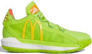 adidas  Dame 6 McDonalds Dame Sauce Green/Yellow/Orange (FX3334)