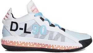 adidas Dame 6 Pusha T I Am My Own Fan White/Blue/Orange (FW5749)