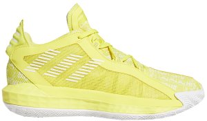 adidas  Dame 6 Shock Yellow White Shock Yellow/Cloud White/Shock Yellow (FU6810/EH2073)