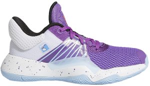 adidas  D.O.N. Issue #1 Mailman Karl Malone (PS) Active Purple/Footwear White/Glow Blue (EH2443)