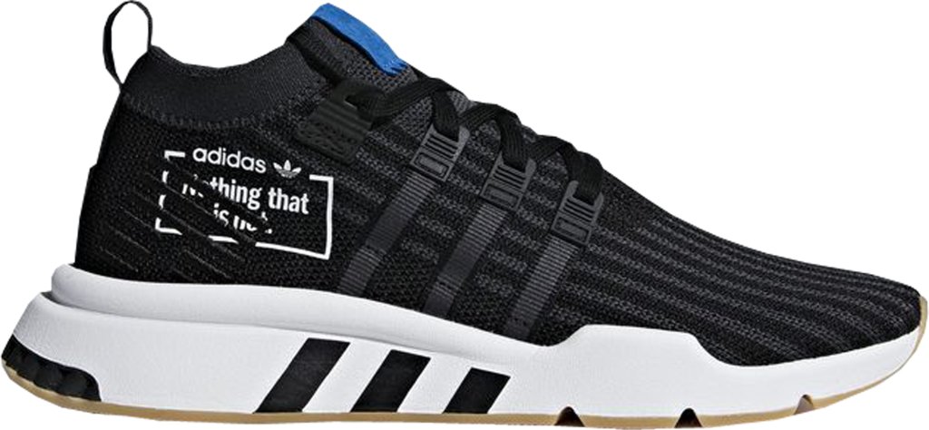 adidas EQT Support Mid Adv Alphatype Core Black/Core Black/Bluebird (B37413)