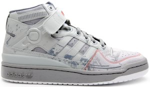 adidas  Forum Mid Star Wars AT-AT Ice Green/Legacy Silver/Alumnium 2 (G17354)