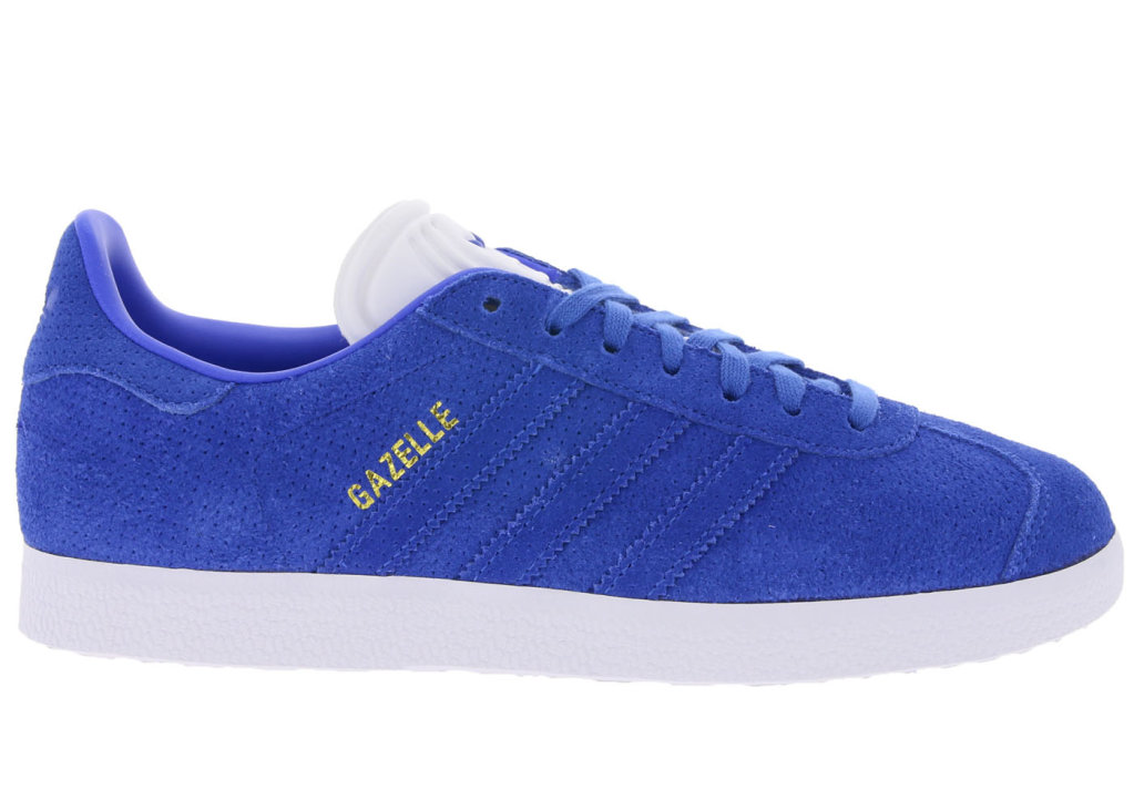 adidas Gazelle Blue Blue/Blue/Gold Metallic (BZ0028)