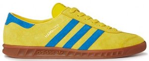 adidas Hamburg Tribe Yellow Bluebird Tribe Yellow/Bluebird/Metallic Gold (D65190)