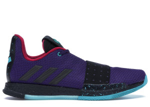 adidas Harden Vol. 3 Drew League College Purple/Black/Hi-Res Aqua (B42005)