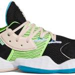 adidas  Harden Vol. 4 Black Pink Green Core Black/Pink Tint/Signal Green (FY0874)