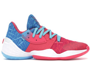 adidas  Harden Vol. 4 Candy Paint Bright Cyan/Real Pink/Cloud White (EF0998)