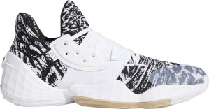 adidas Harden Vol. 4 Cookies & Cream Cloud White/Core Black/Pale Nude (EF1260)