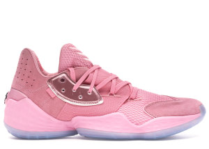 adidas  Harden Vol. 4 Pink Lemonade Light Pink/Glow Blue/Gold Metallic (F97188)