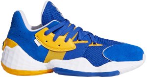 adidas  Harden Vol. 4 Su Casa Pack Warriors Team Royal Blue/Team College Gold/Cloud White (FW7497)