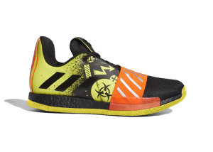 adidas  Harden Vol. 3 Radioactive (Yellow Sole) Core Black/Yellow/Solar Red (FV2592)
