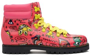 adidas  JS Face Hiking Boot Pink Pink/Yellow/Black (M18988)