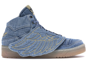 adidas  JS Wings Jeremy Scott Denim Supplier Colour/White Vapour/Black 1 (V24621)
