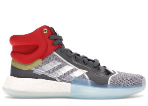 adidas Marquee Boost Mid Marvel Thor Footwear White/Silver Metallic/Grey One (EF2258)
