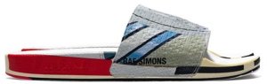 adidas  Micro Adilette Raf Simons Silver Metallic/Bright Red/Bright Red (EE7955)