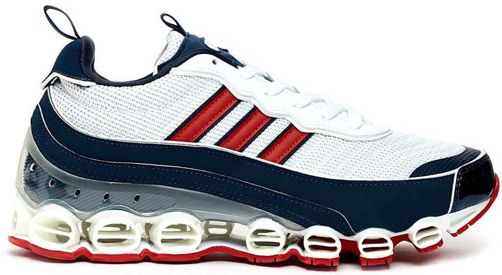 adidas Microbounce T1 White Scarlet Navy Cloud White/Scarlet/Collegiate Navy (EG5394)