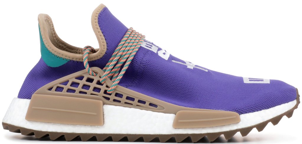 adidas NMD Hu Pharrell Respira (F&F) Purple/Khaki/White (AC7187)