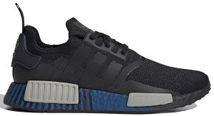 adidas NMD R1 Black Metal Grey Lush Blue Core Black/Metal Grey/Lush Blue (FV3652)