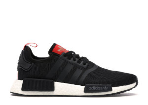 adidas  NMD R1 Bred (Youth) Core Black/Core Black/Hi-Res Red (B42087)