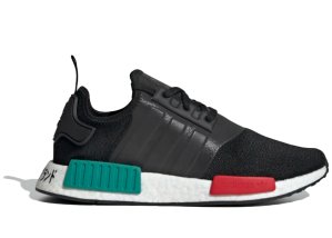 adidas NMD_R1 Core Black Core Black/Glory Green/Lush Red (EF4260)