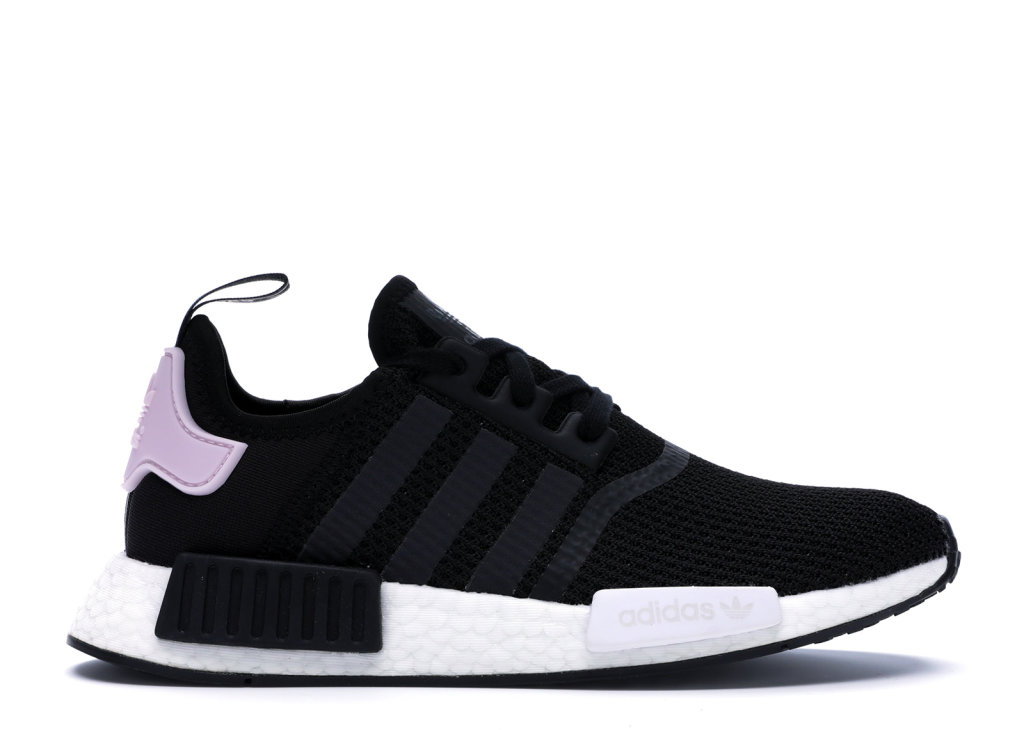 adidas NMD R1 Core Black Clear Pink (W) Core Black/Cloud White/Clear Pink (B37649)