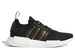 adidas NMD_R1 Core Black (W) Core Black/Gold Metallic/Crystal White (FW6433)