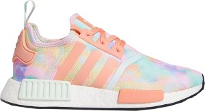 adidas NMD R1 Tie Dye (W) Chalk Coral/Dash Green (FY1271)