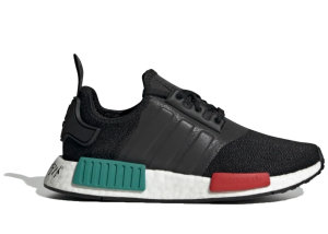 adidas NMD R1 Glory Green (GS) Core Black/Glory Green/Lush Red (EF5855)