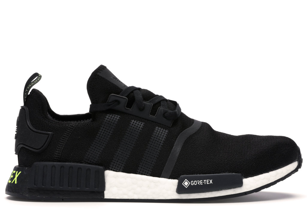 adidas NMD R1 Gore-tex Core Black Solar Yellow Core Black/Core Black/Solar Yellow (EE6433)