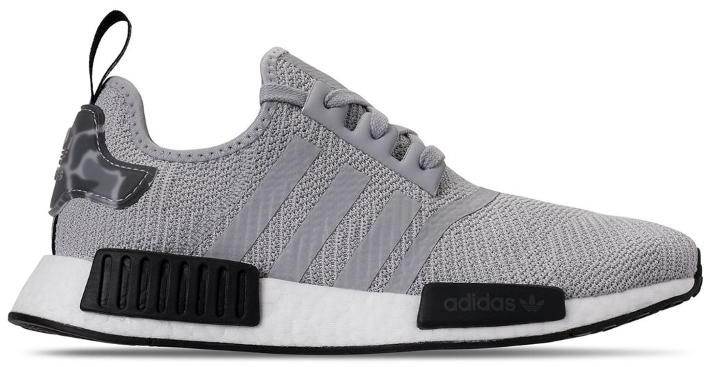 adidas NMD R1 Grey Camo Heel Grey Two/Grey Two/Core Black (B37617)