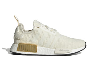 adidas NMD_R1 Off White (W) Off White/Off White/Gold Metallic (EE5174)