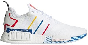 adidas NMD R1 Olympics White (2020) White/Blue/Red (FY1432)