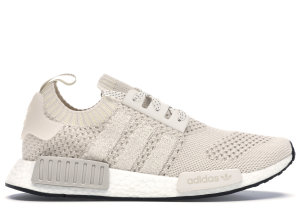 adidas NMD R1 Primeknit Chalk White Chalk White/Chalk White/Raw White (EE3651)