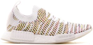 adidas NMD R1 STLT Multi-Color (W) Cloud White/Semi Solar Yellow/Solar Pink (B43838)