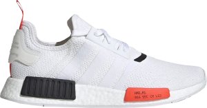 adidas NMD R1 Serial Pack Cloud White Cloud White/Solar Red/Core Black (EH0045)
