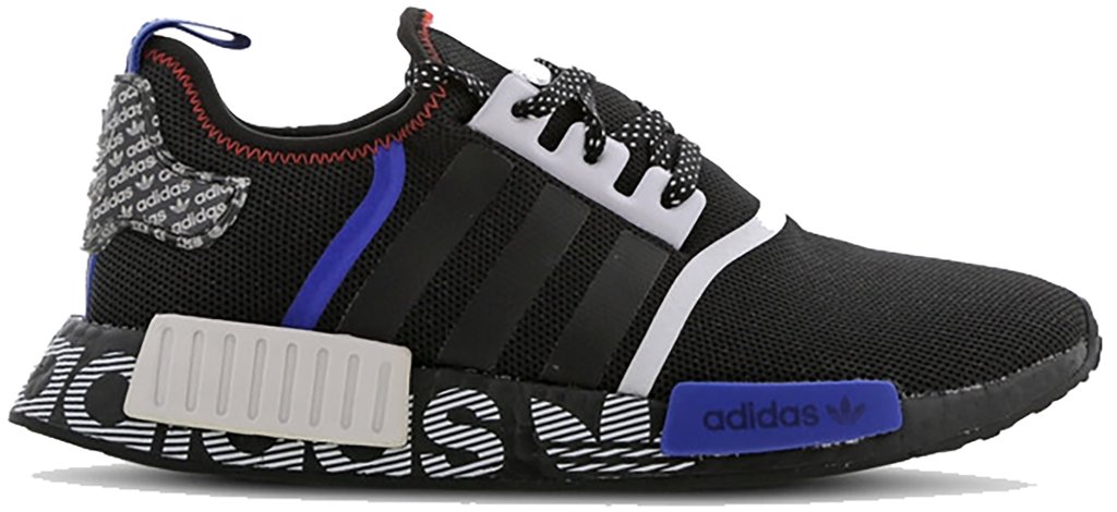 Adidas nmd black/royal/active best sale red transmission pack